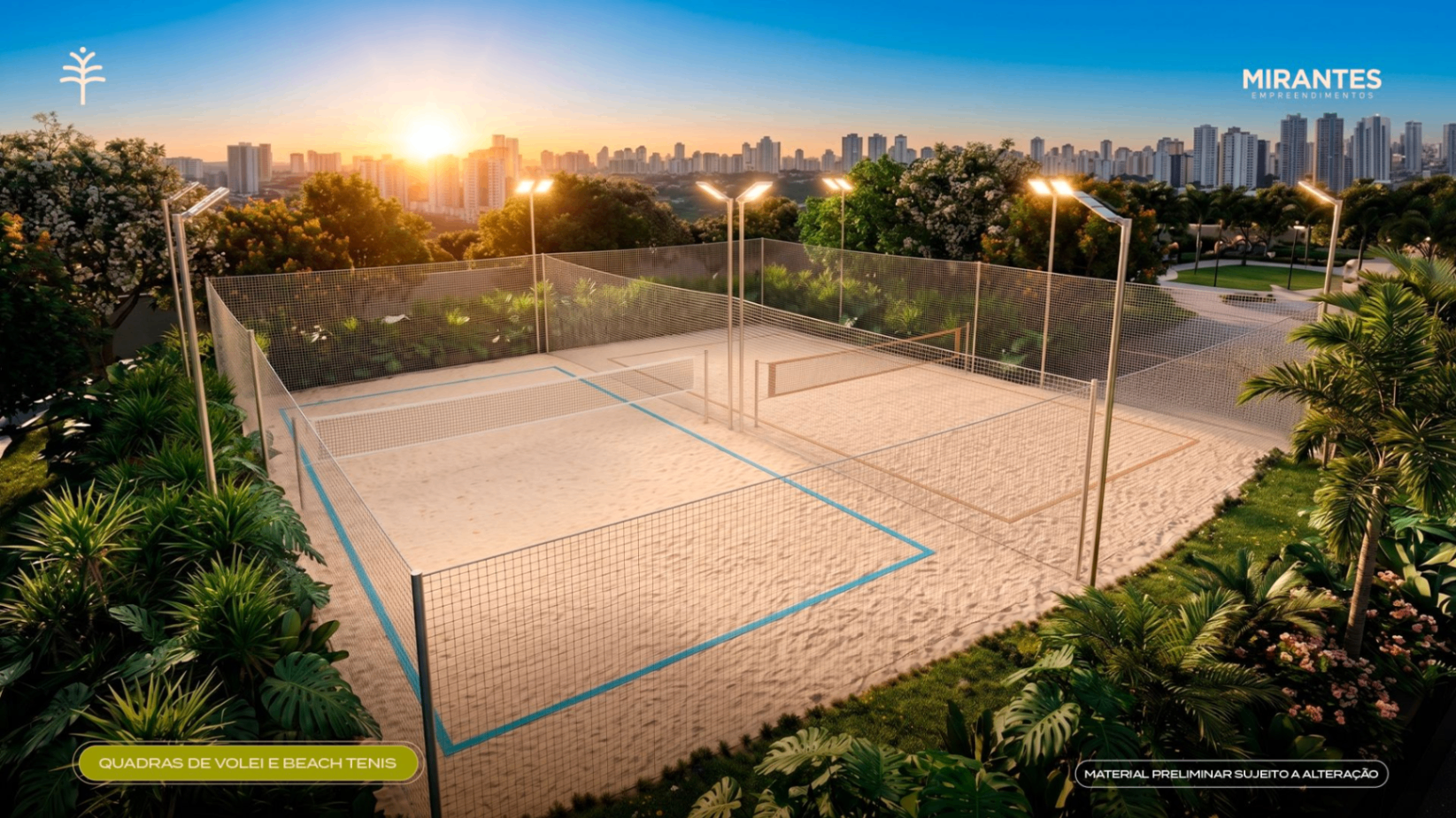 Quadra de Vôlei de Areia